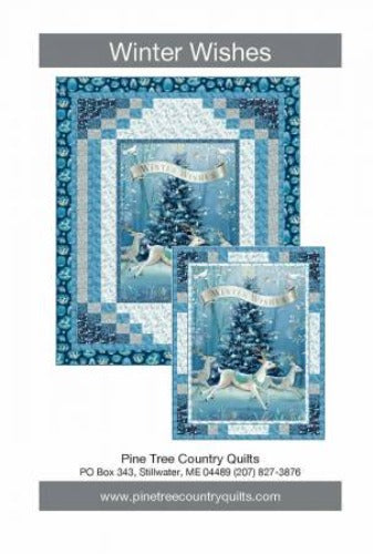 Winter Wishes Quilt Pattern  From Pine Tree Country Quilts By Sandy Boobar and Sue Harvey