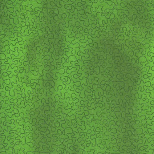 Steampunk Express Brocade Texture Green  From QT Fabrics  By Desiree's Designs  Steampunk Express Collection  100% Cotton  44/45"