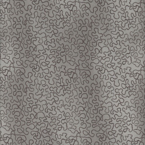 Steampunk Express Brocade Texture Gray  From QT Fabrics  By Desiree's Designs  Steampunk Express Collection  100% Cotton  44/45"