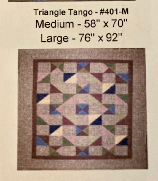 Triangle Tango Quilt Pattern - Quilts From the Country @ Quilt & Sew