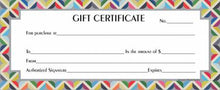 Load image into Gallery viewer, Suzie&#39;s Fabric Attic Gift Certificate
