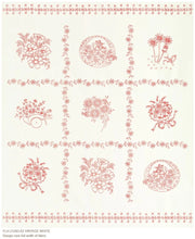 Load image into Gallery viewer, Daisy&#39;s Redwork - 21pc Fat Quarter - Plus Panel

