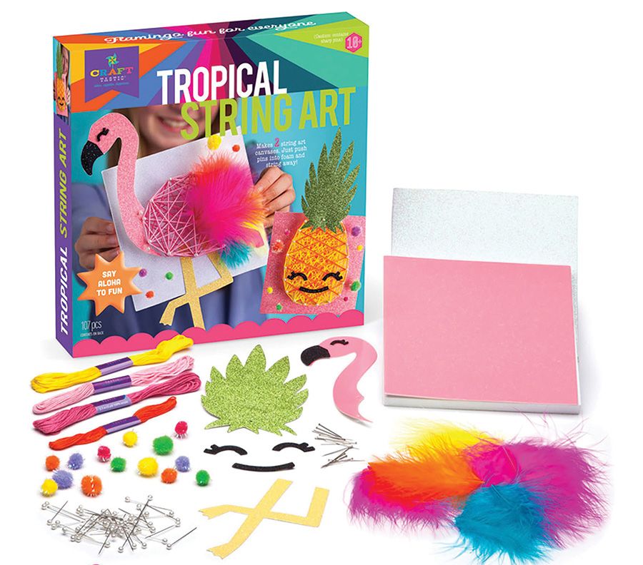 Tropical String Art Craft Kit