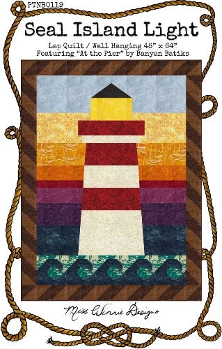 Seal Island Quilt Pattern  From Miss Winnie Designs  By Hanna Bourque