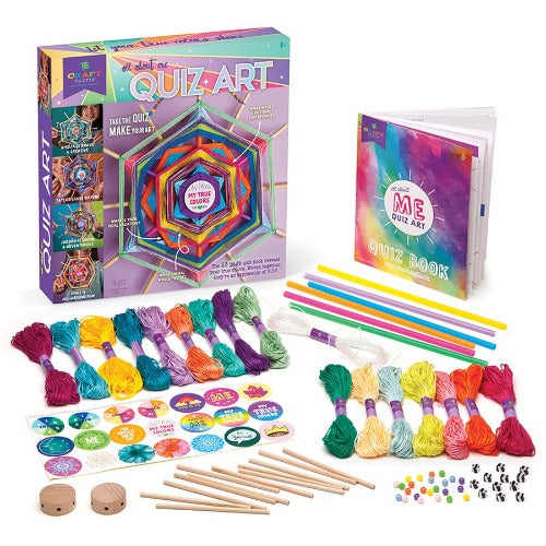 All About Me Quiz Art Craft Kit 8+ By Ann Williams for Craft Tastic